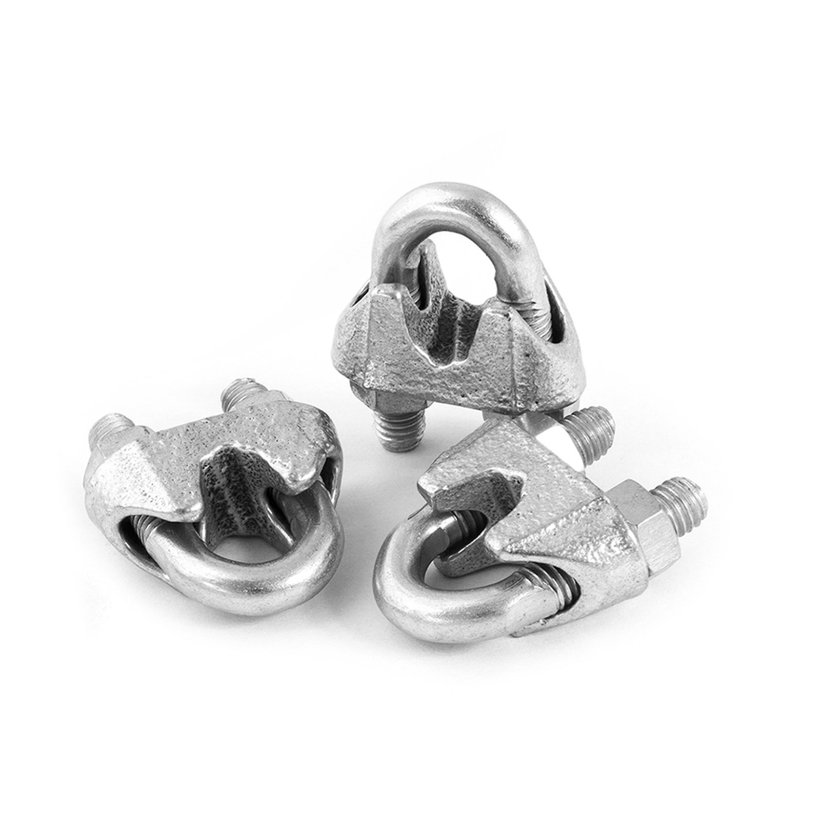 Svorka Kablouková Spojka ocelového lana 12/13 mm 50 s