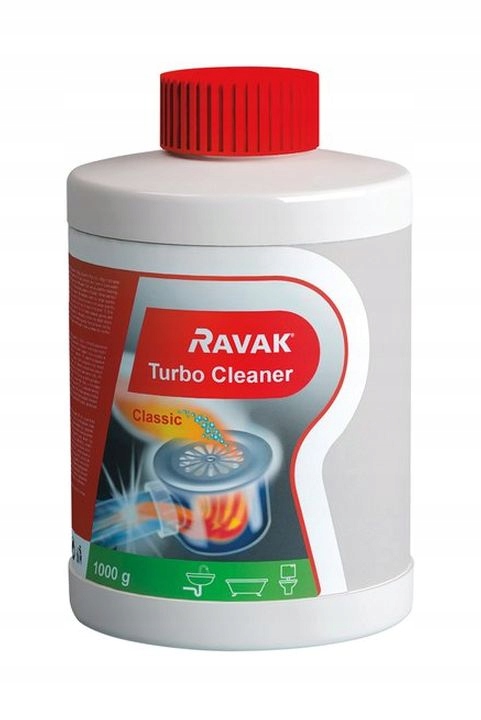 

Środek Udrożniający 1 Kg Ravak Turbo Cleaner