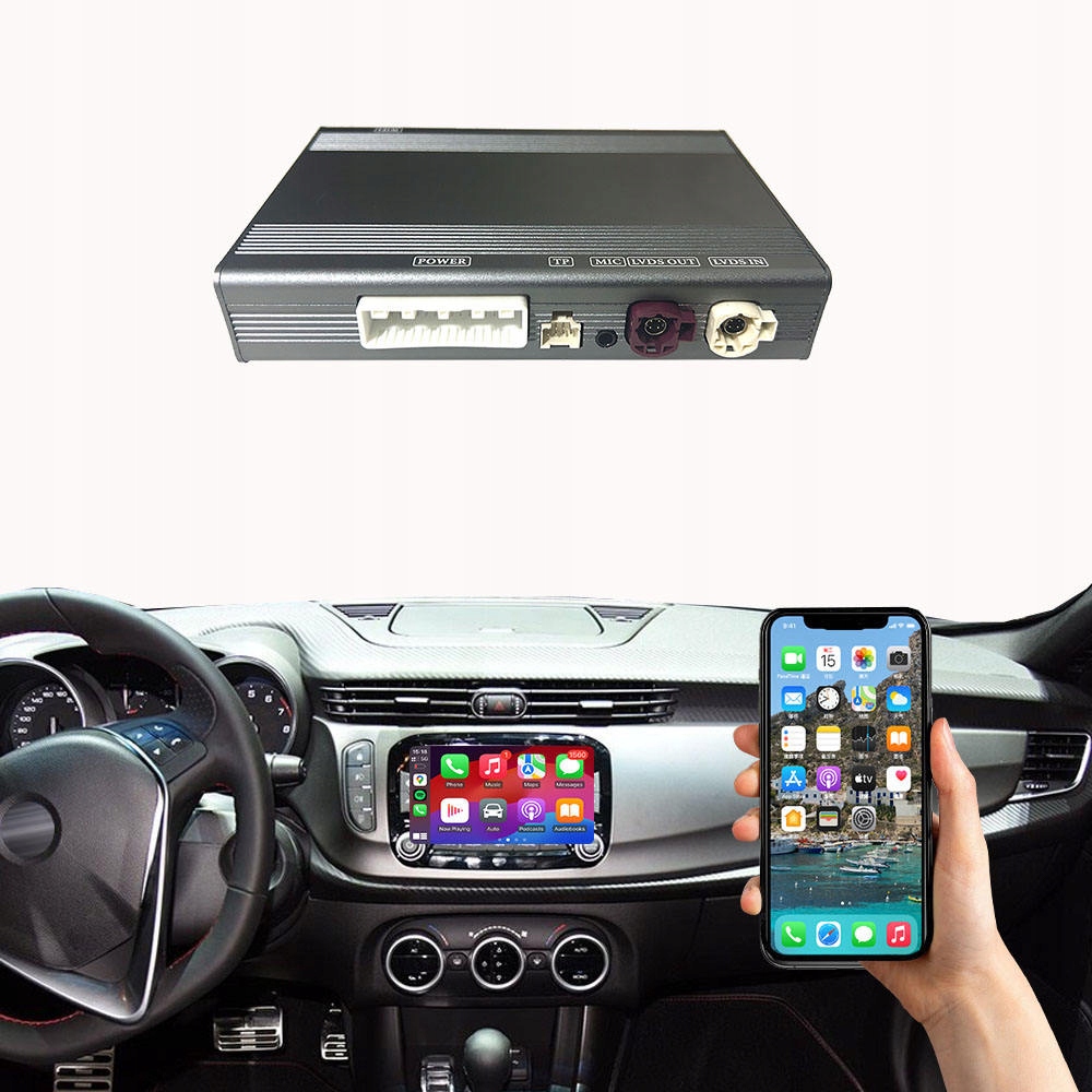 Alfa Romeo Stelvio Giulia 17-19 Modul Apple Carplay Android Auto Wifi Usb