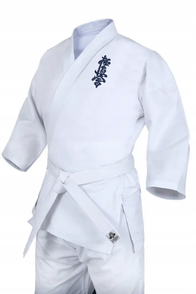 KIMONO KARATE KYOKUSHIN + BIAŁY PAS | MOCNY MATERIAŁ 10oz | BUSHIDO 130 cm Płeć produkt uniseks