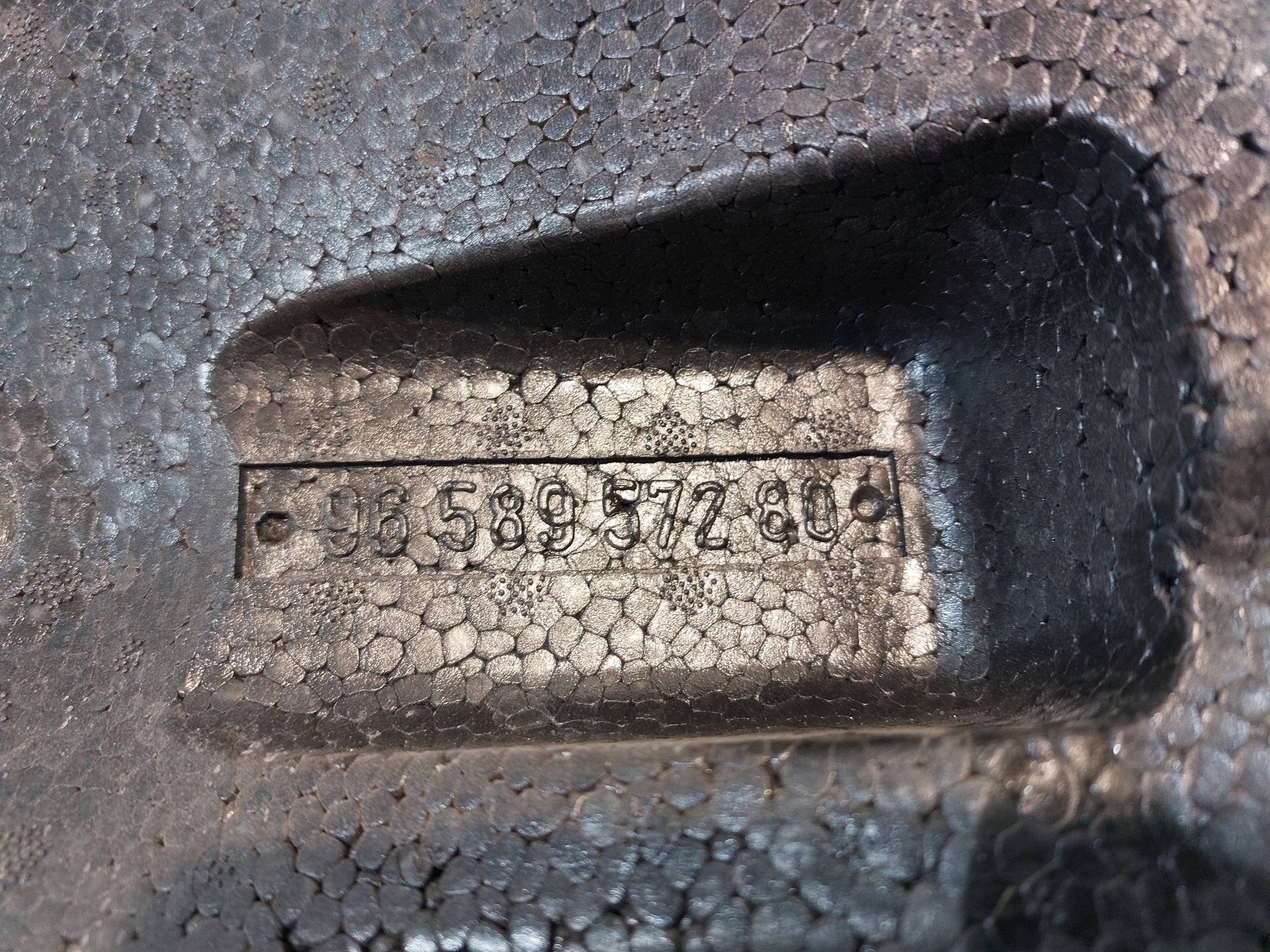polystirene boot floor well PEUGEOT 207 SW