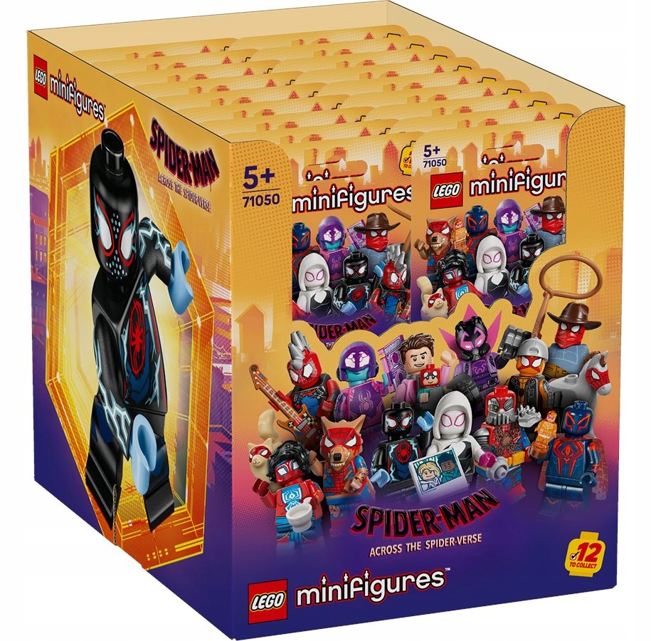 Lego Minifigures 71050 Spider-man: Poprzez Multiwersum 36 Sztuk Box