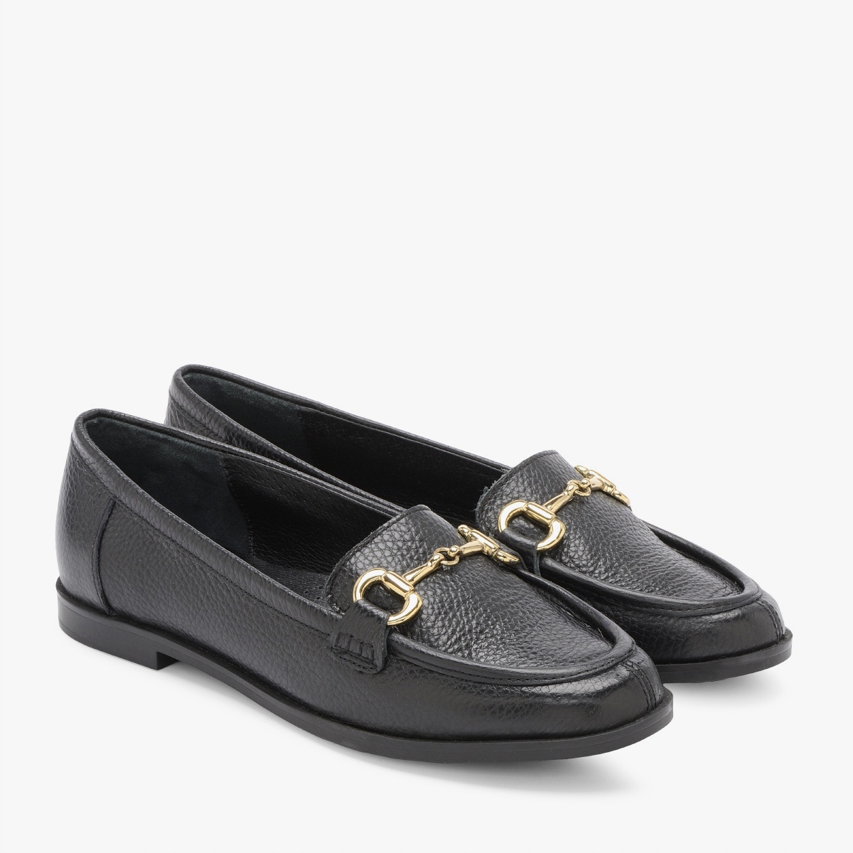 

Ryłko czarne mokasyny damskie skóra naturalna 36