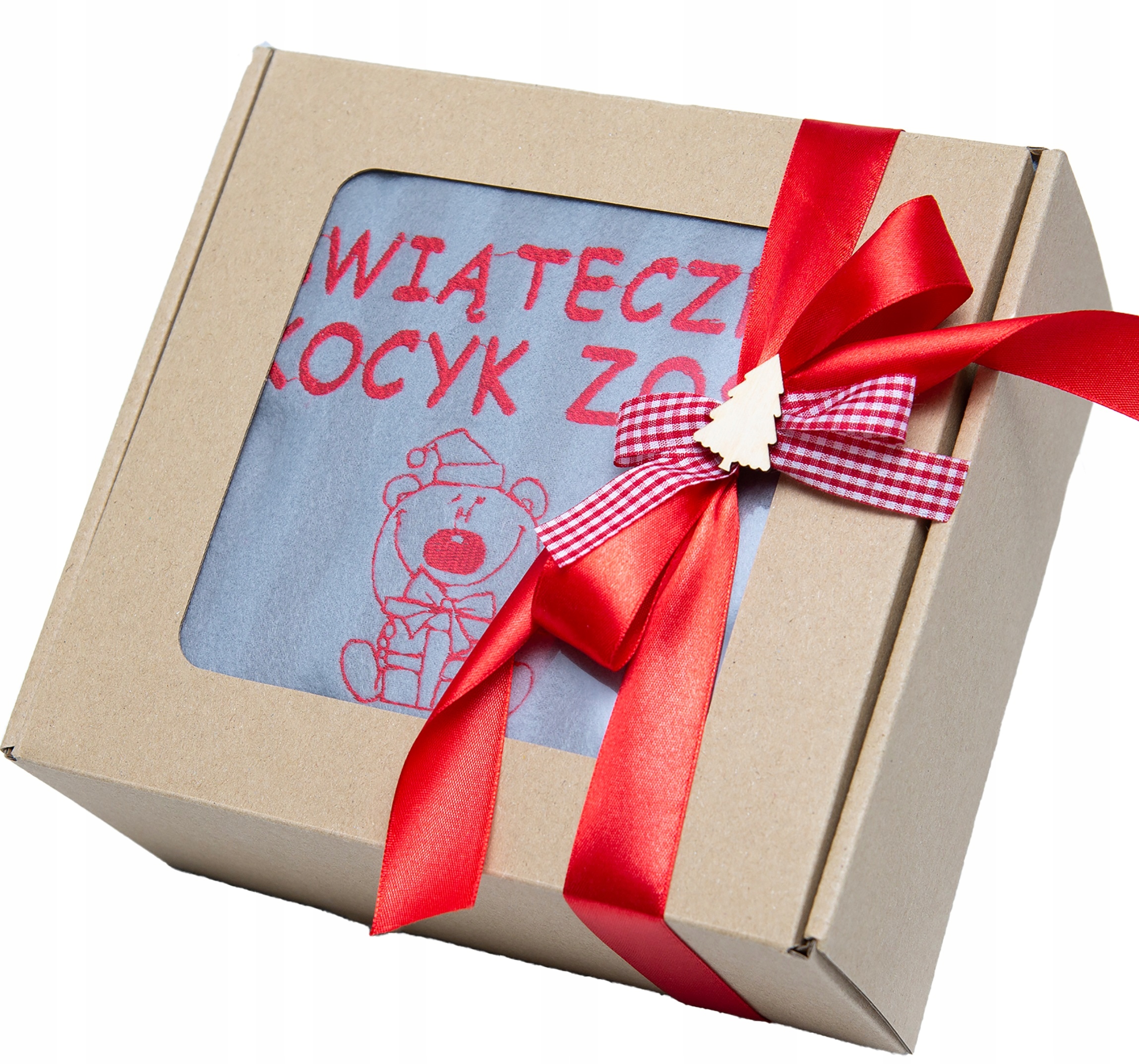 

Pod Choinkę Święta Gwiazdka Koc Z Haftem