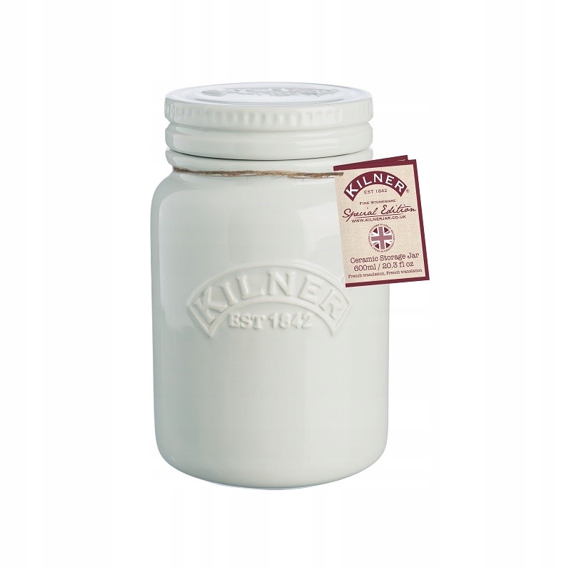 

Słoik Kilner Runda ceramiczny słój 600ML