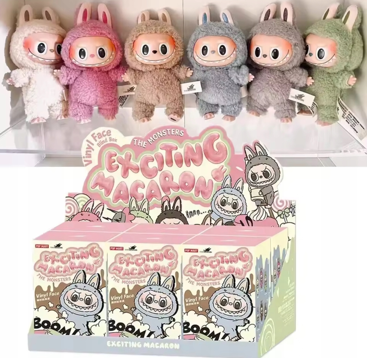 LABUBU THE MONSTERS PLUSZOWA ZABAWKA BRELOK LABUBU ZABAWKA