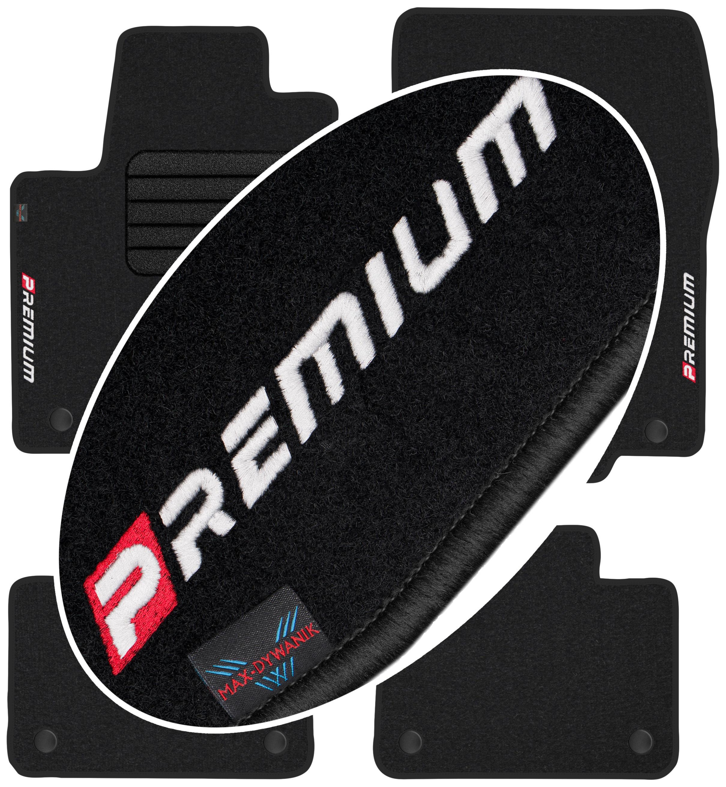 Mercedes Gl X166 2012-2015 Autokoberce Koberce do auta