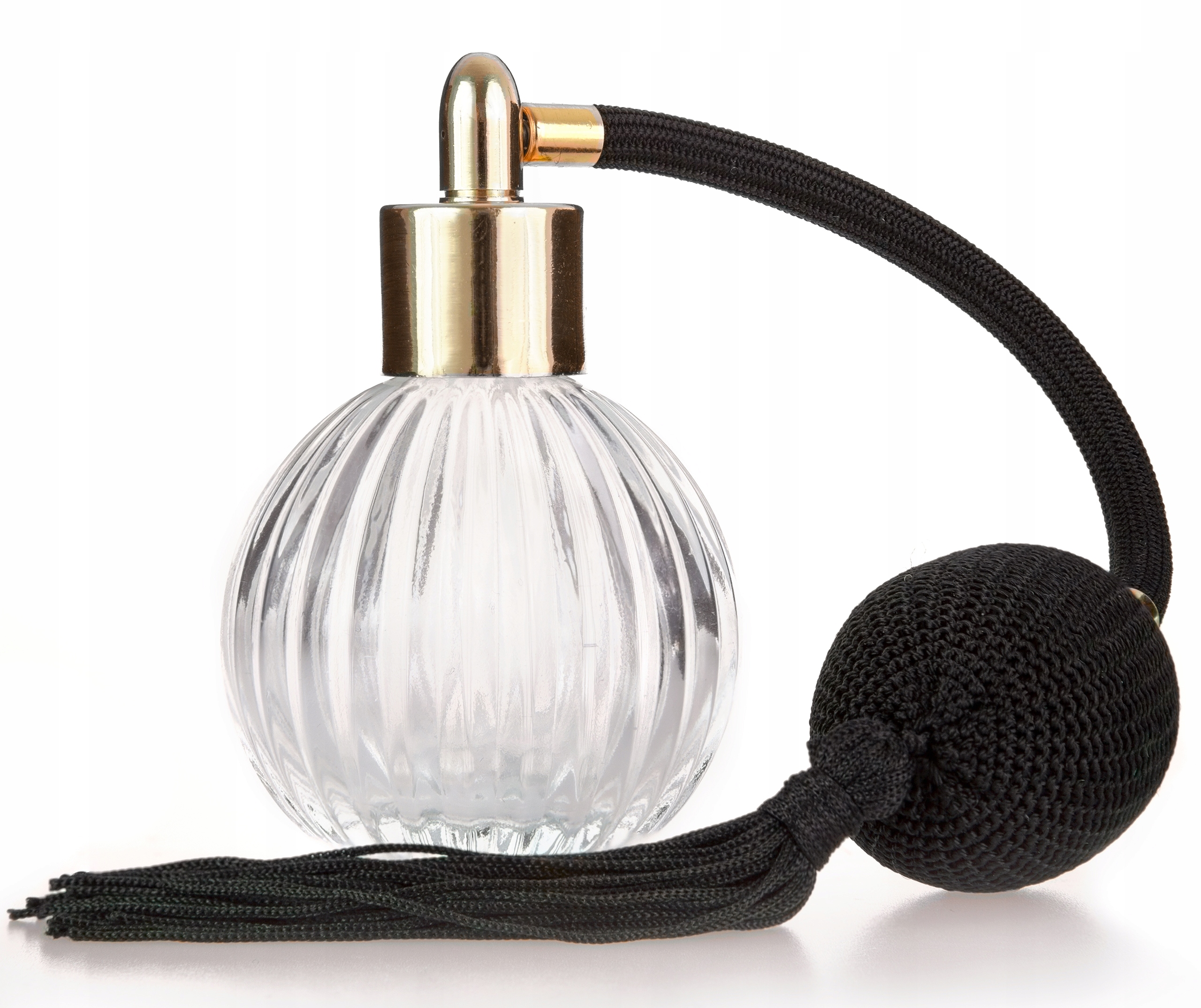 FLAKON SZKLANY NA PERFUMY Z POMPKĄ - 60 ML! GRATIS TESTER!