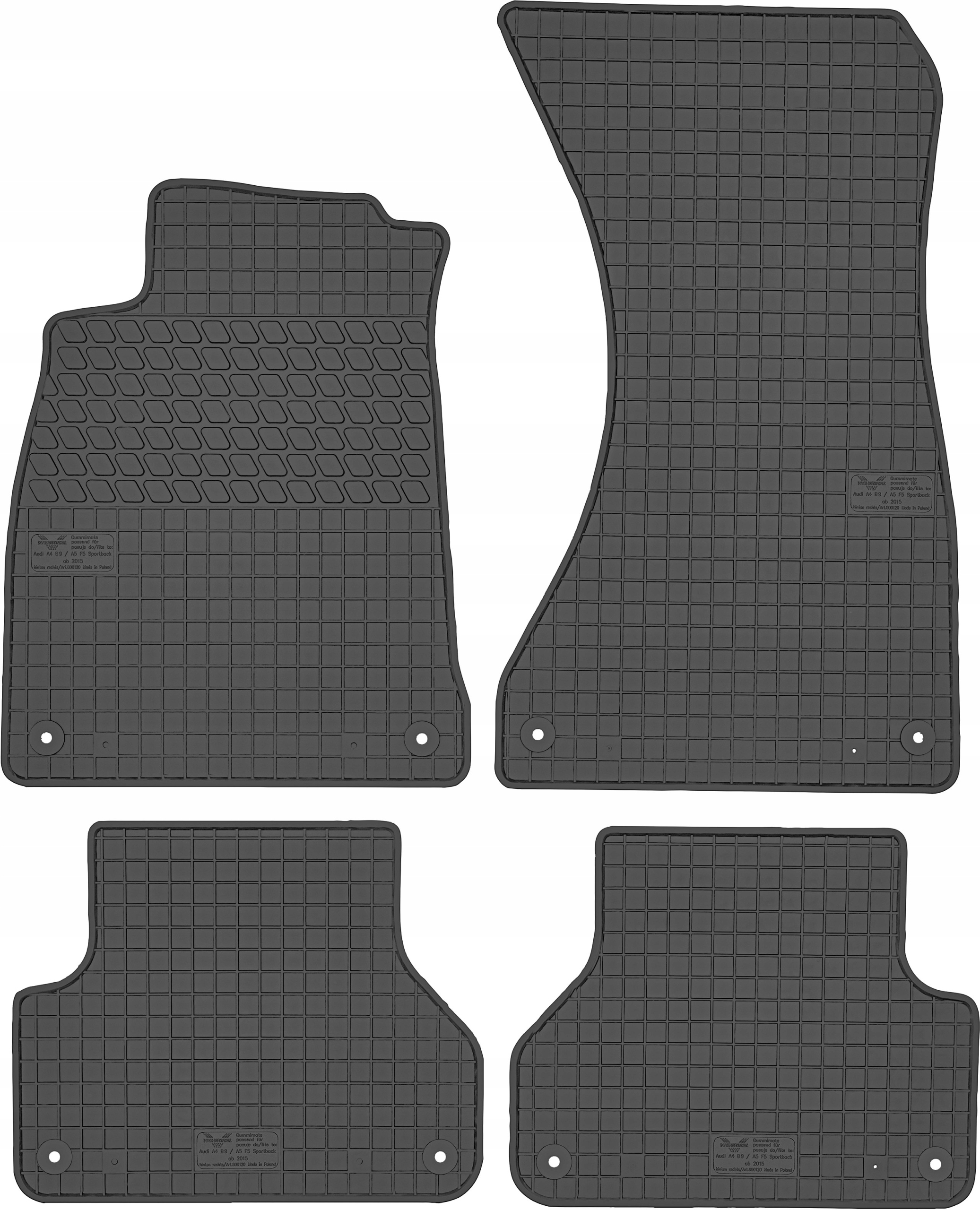 

Audi A5 F5 Cp/sb 2015- Wycieraczki gumowe