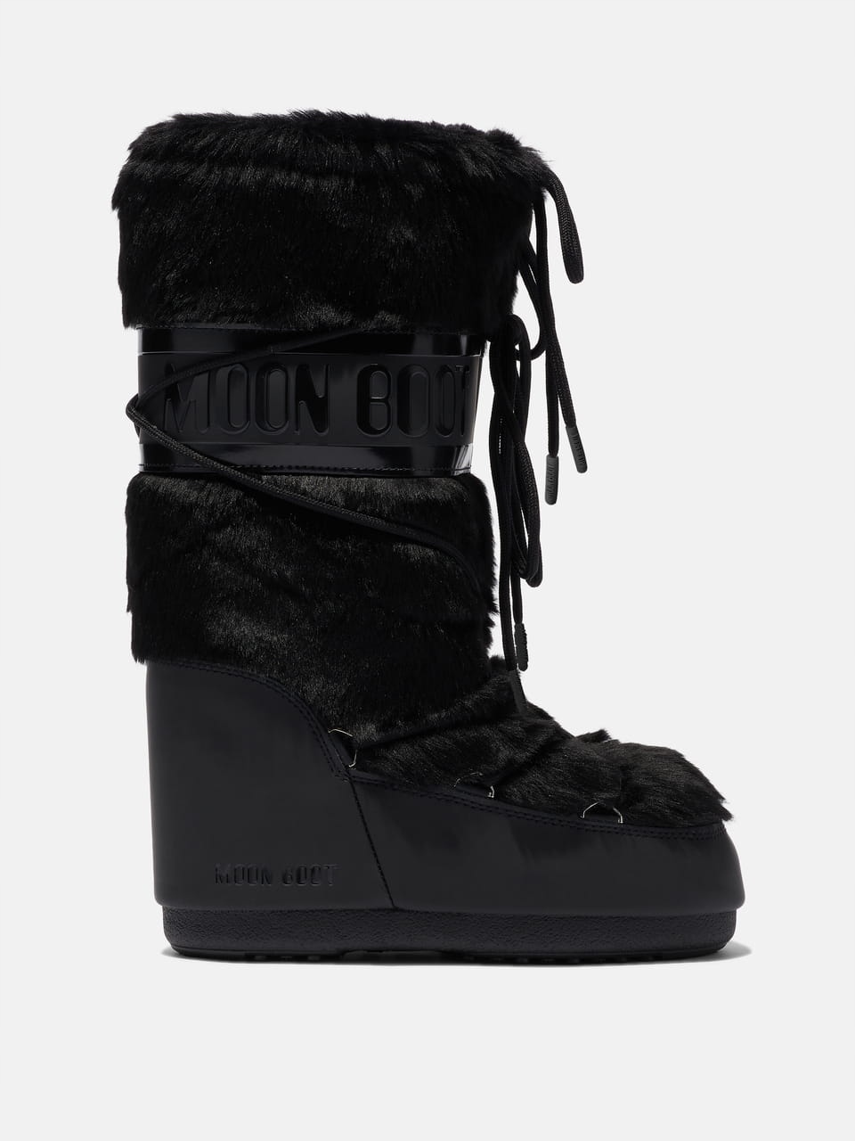 Moon Boot Dámské sněhule Icon Faux Fur Black 35/38