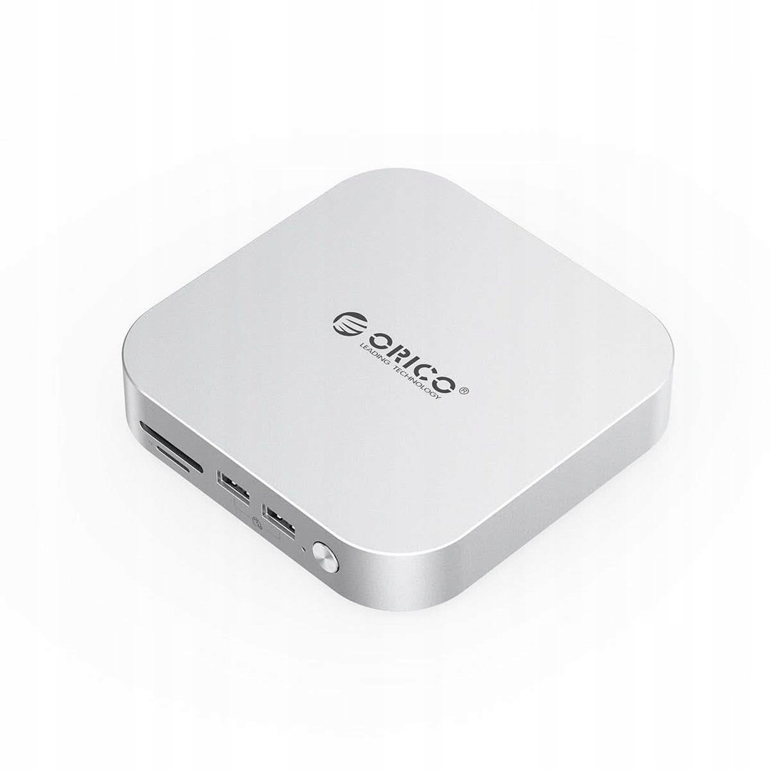 Orico Dokovacia stanica pre MacMini, Usb-c 10 Gbps, s puzdrom M.2 NVMe, kovová