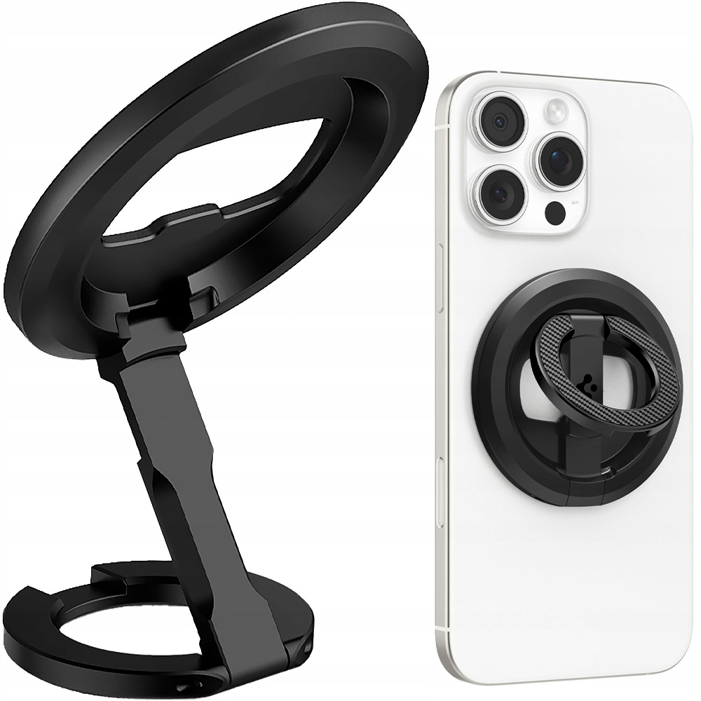 Držák na prst, stojánek, podstavec Spigen O-Mag Holder, s MagSafe
