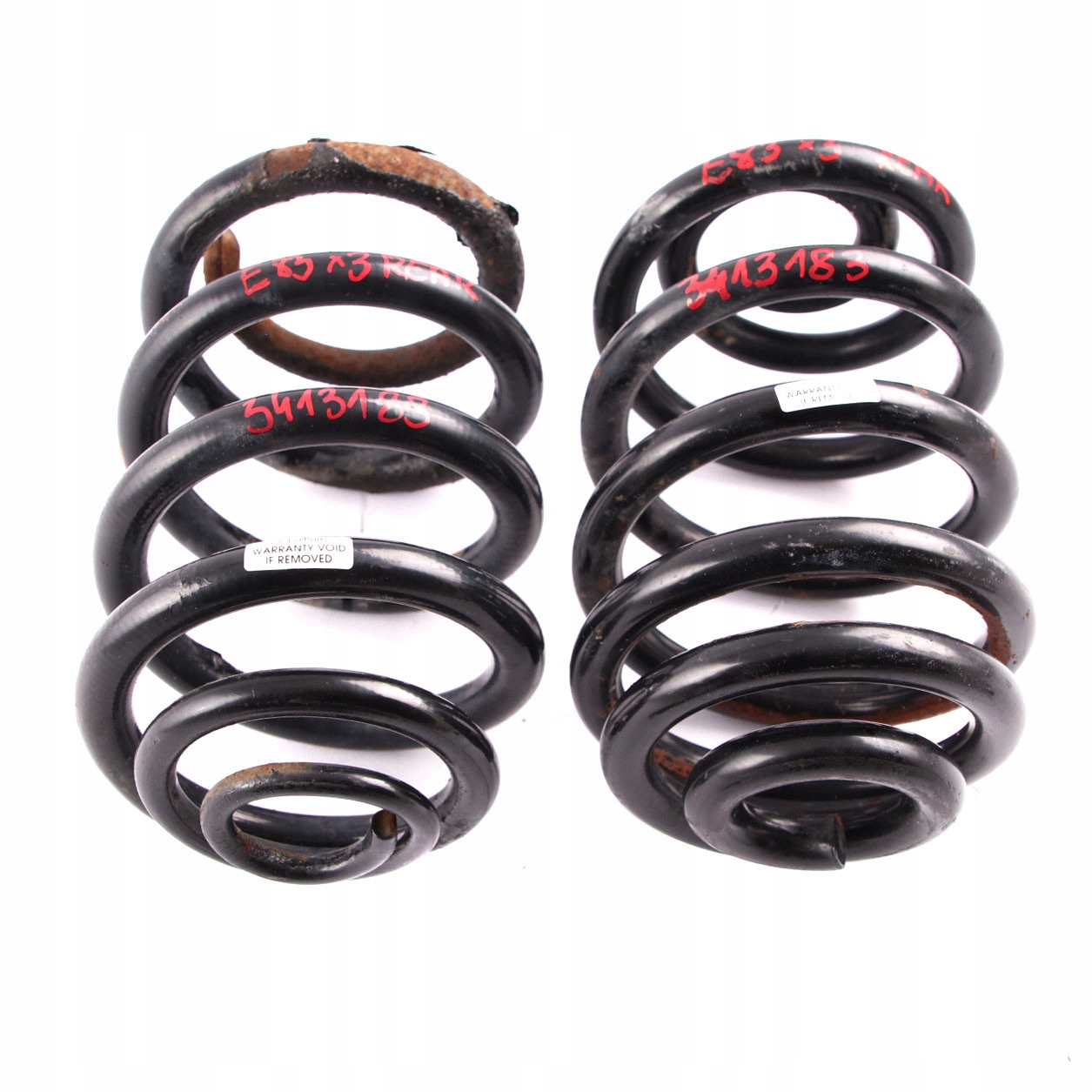 3413183 - BMW X3 E83 пружина левая правая задняя