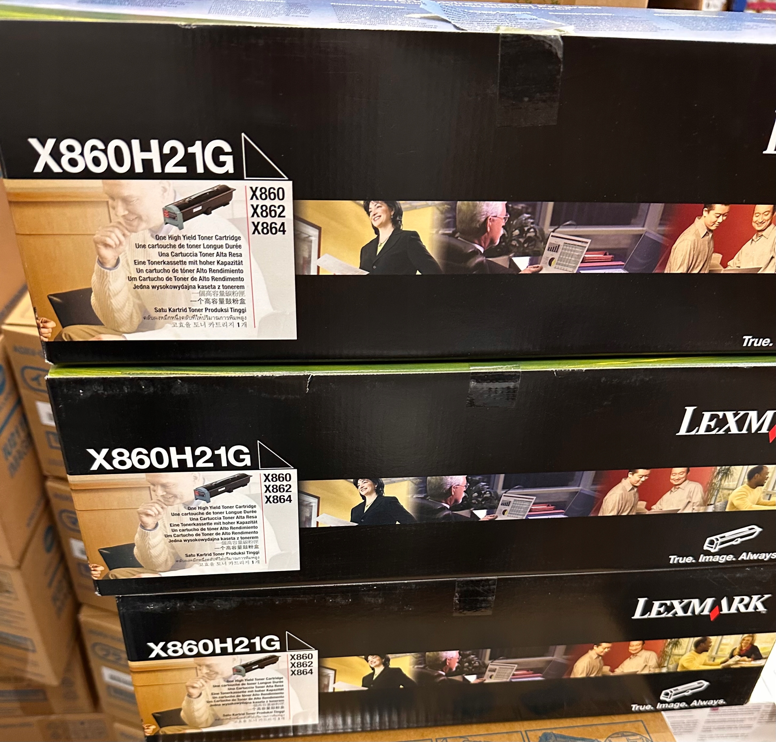 Toner Lexmark X860H21G černý (black) Originál pro X860