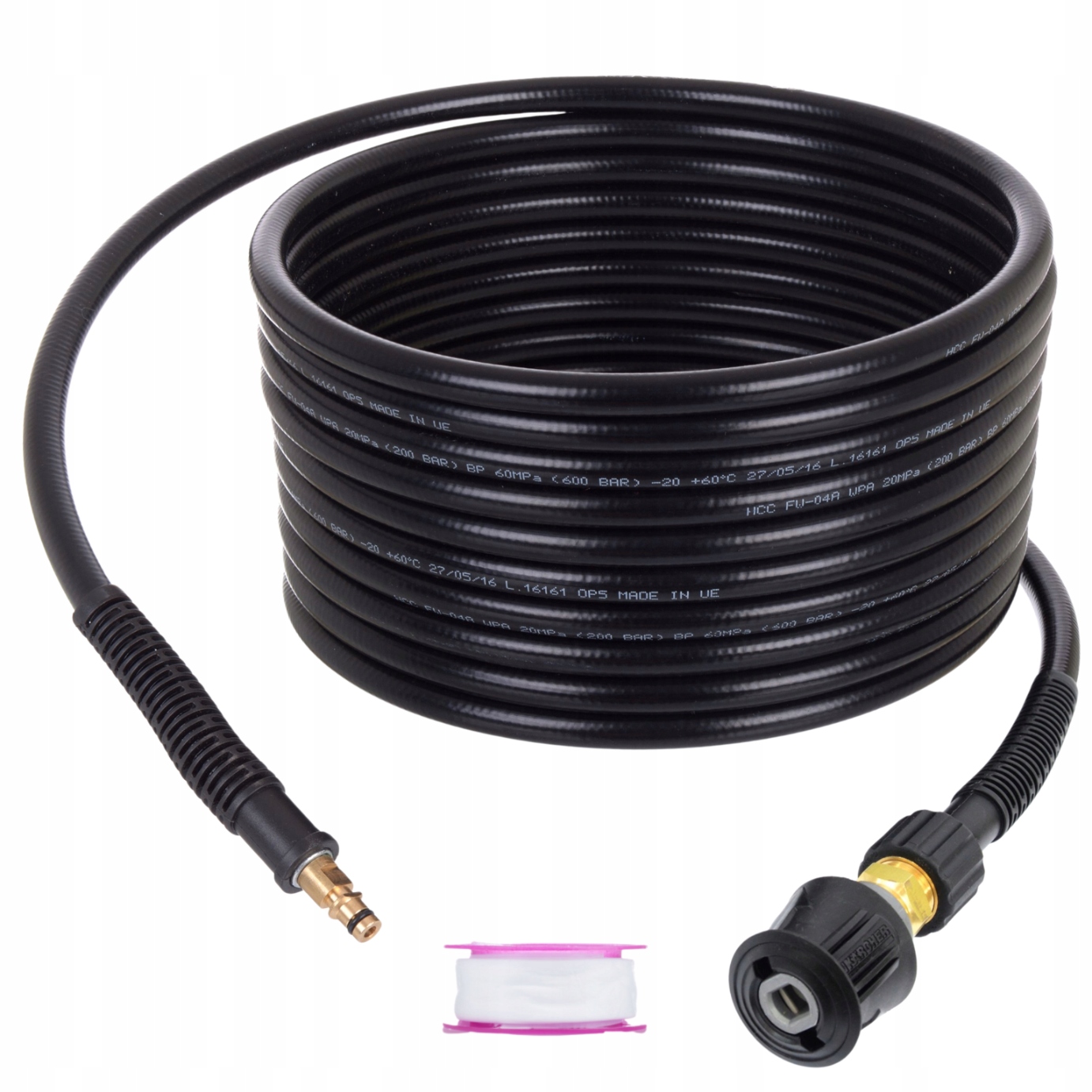 Wąż 12m do myjki Karcher K2 K3 K4 K5 K7 przedłużka Gniazdo Click adapter