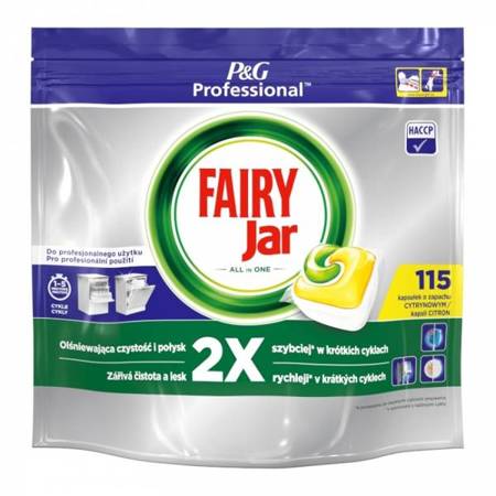 

Kapsułki do zmywarki Fairy Jar 115szt.