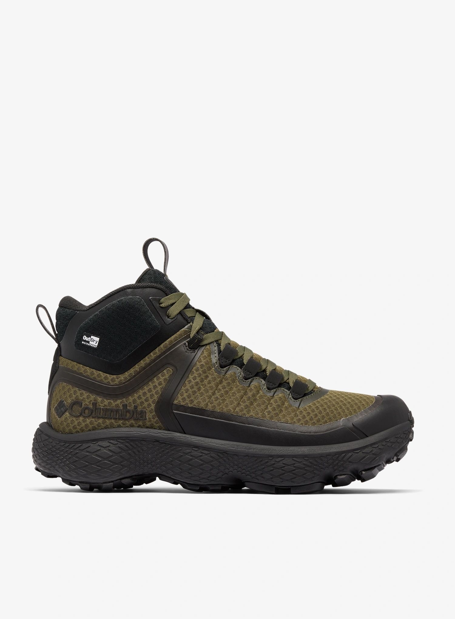 Turistické boty Columbia Escape Thrive Titanium Mid Outdry nori/black 42,5