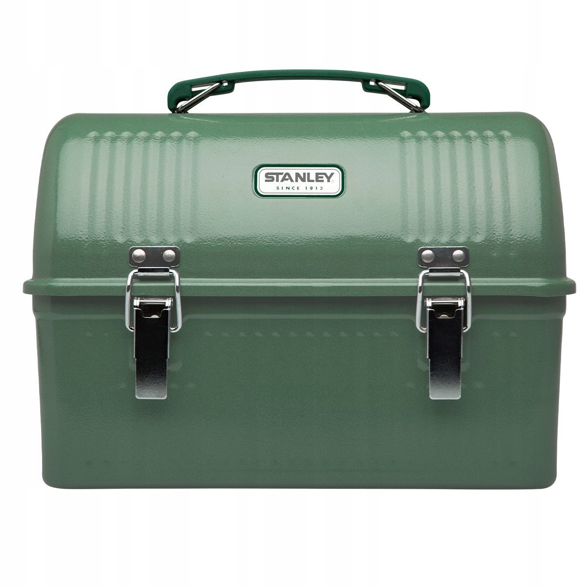 Ocelový Lunchbox Stanley Classic 9,4 l zelený Hammertone, držák na termosku