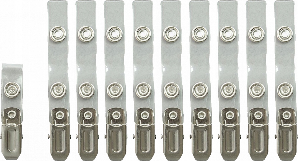 

Klips Argo do identyfikatora Ct 210 z paskiem x 10