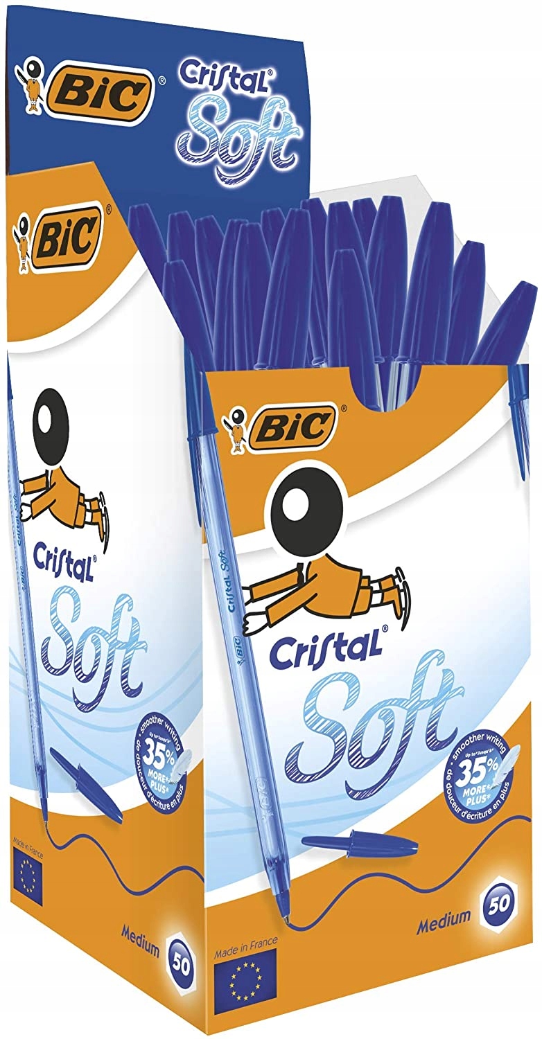 

Bic Długopis Cristal Soft niebieski