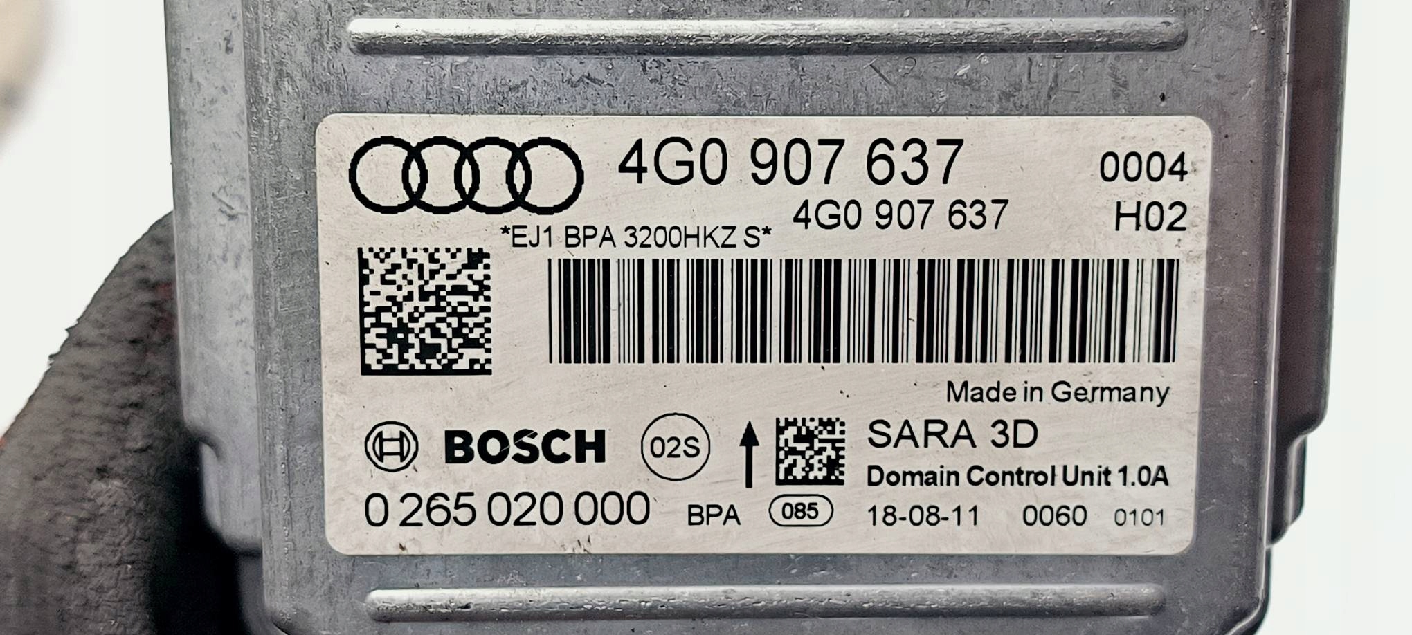SENSOR airbag 4G0907637 AUDI A6 C7