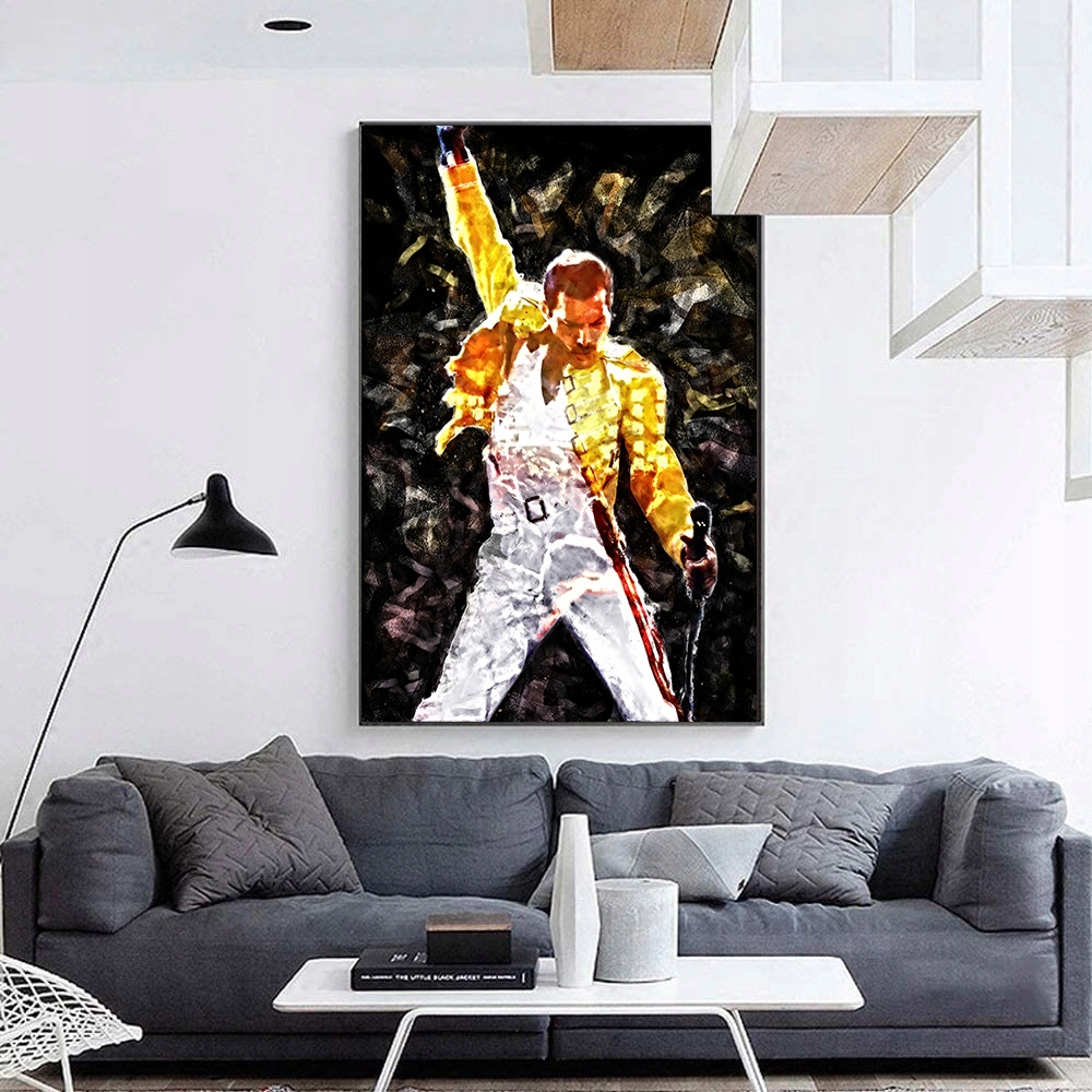 Obraz na płótnie Freddie Mercury Queen 80x120cm Typ inne