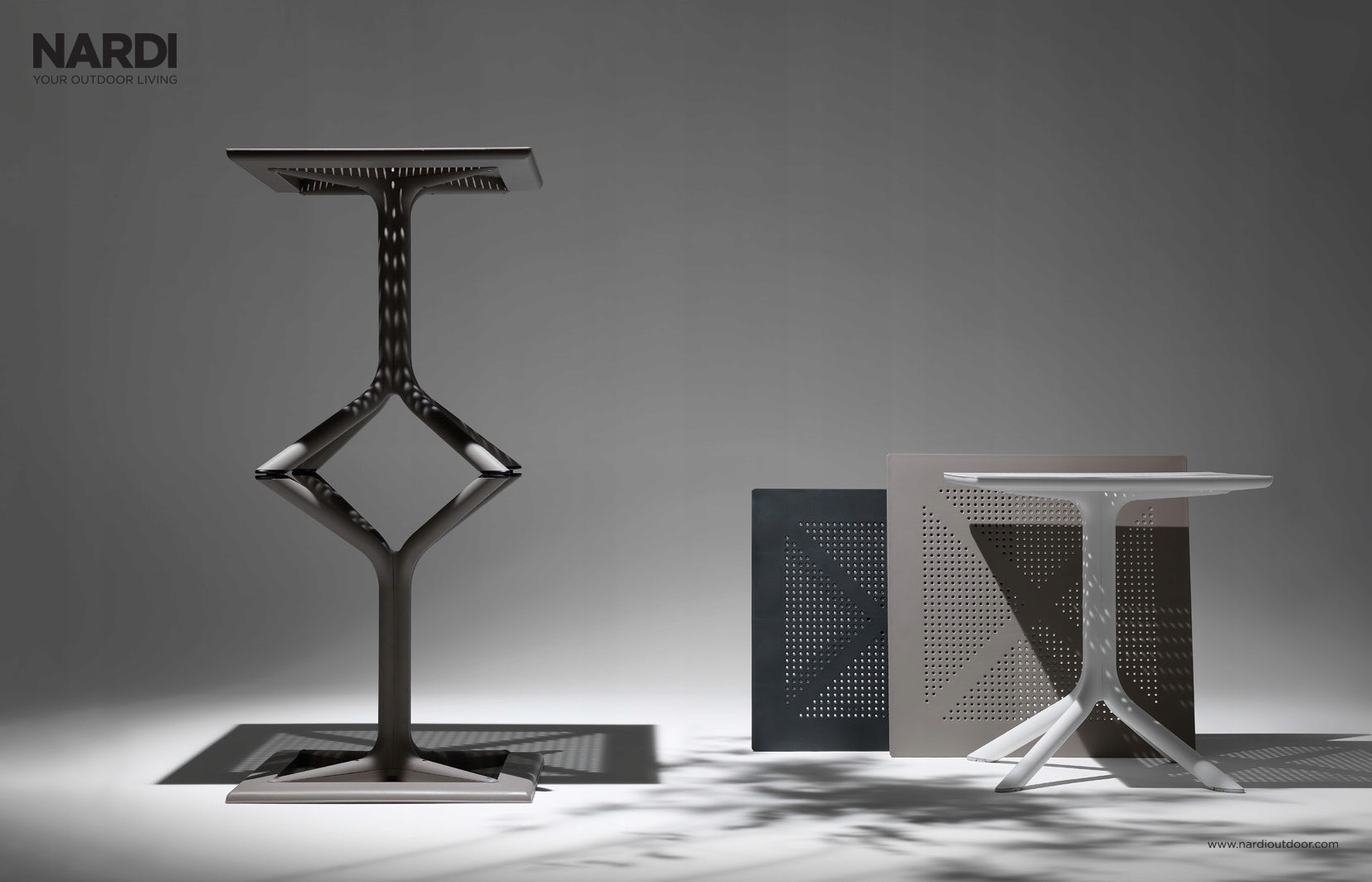 Stół Nardi CLIP 70 - kolor bianco/biały Producent Nardi