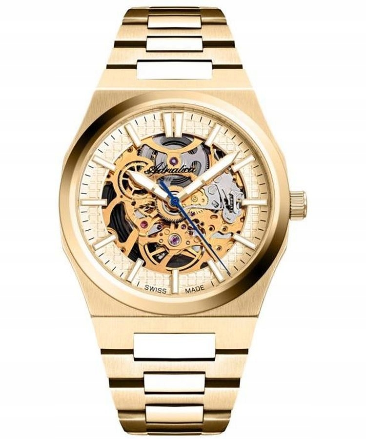 Pánské hodinky Adriatica Skeleton Sapphire Automatic