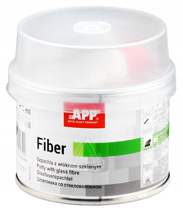 

App Fiber szpachla szpachlówka z włóknem 140 ml