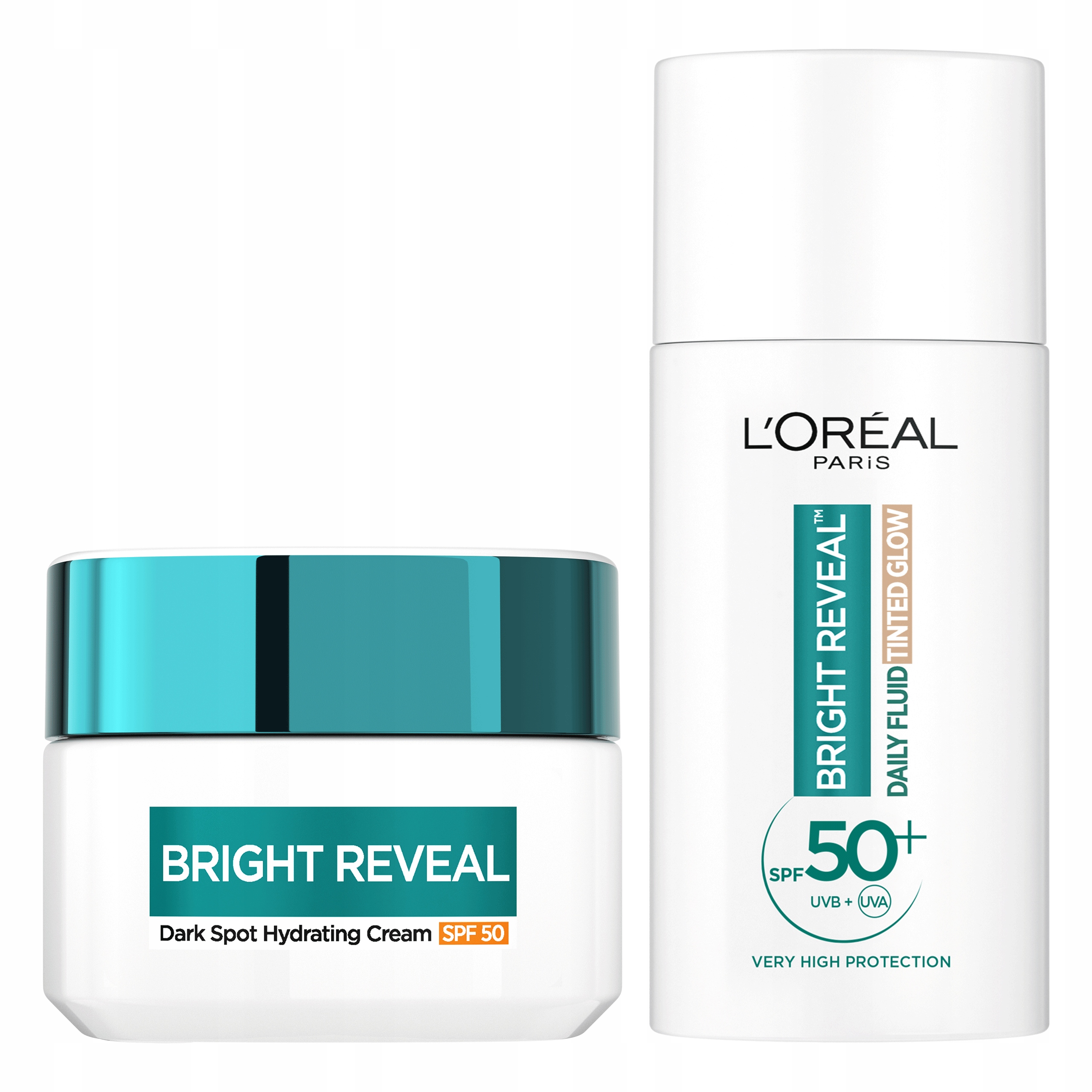 Zestaw L'Oreal Bright Reveal Ochronny Krem Uv na Przebarwienia SPF50+