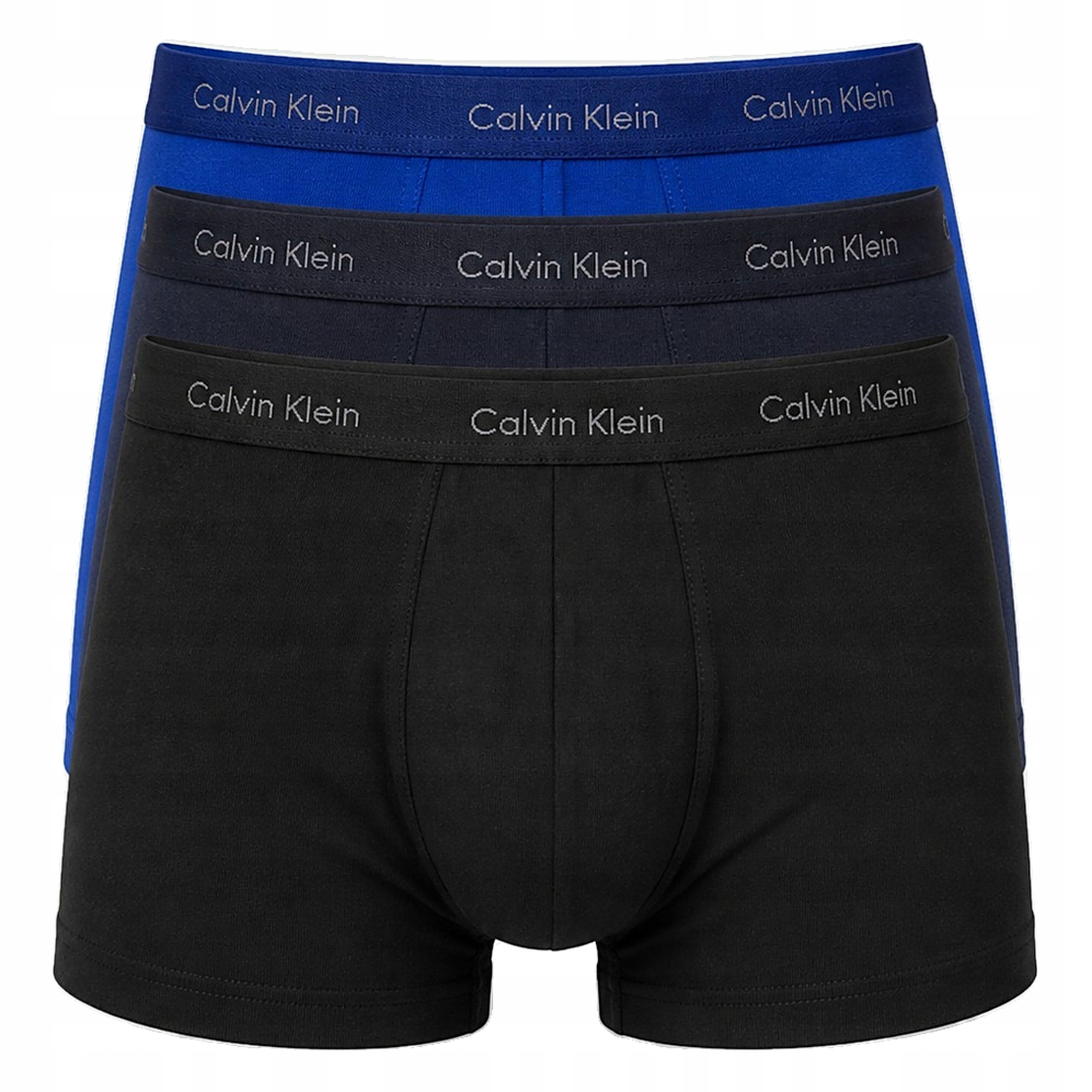 Calvin Klein Pánské boxerky 4ku bavlněné s logem modré velikost XL