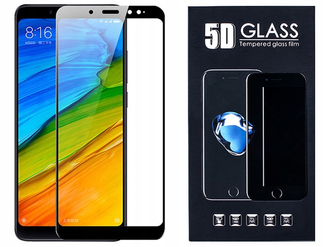 

Xiaomi Redmi Note 5 Szkło Hartowane 5D Cały Ekran
