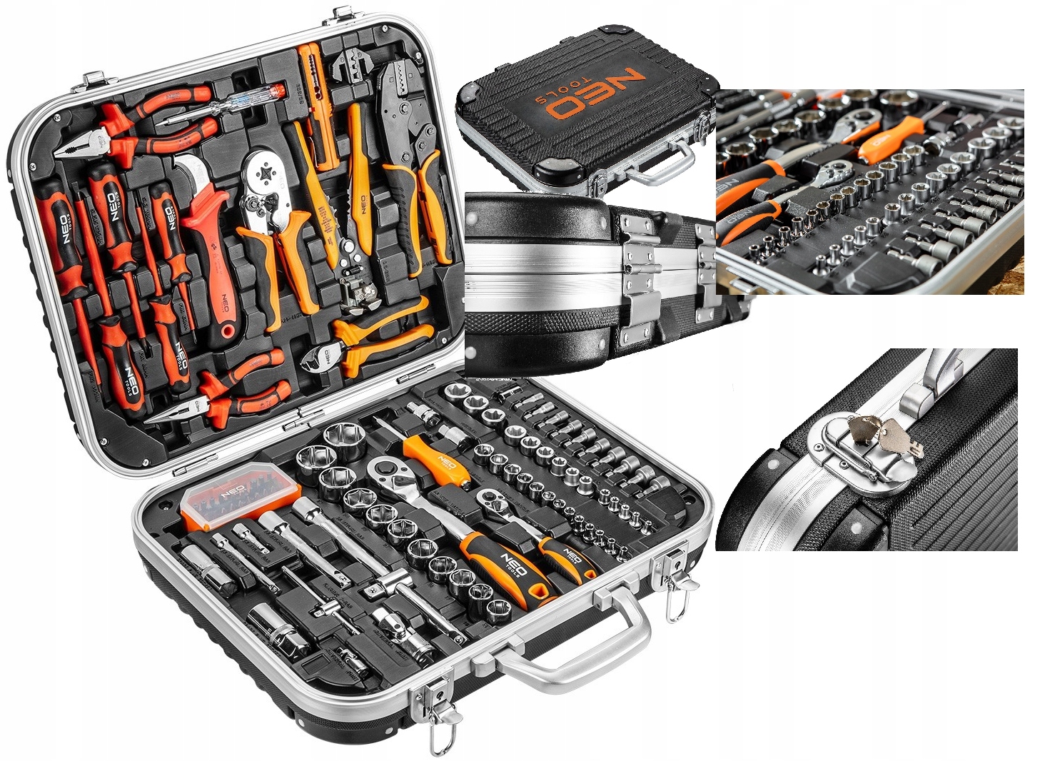 

Walizka elektryka 108 szt. Neo Tools 01-310