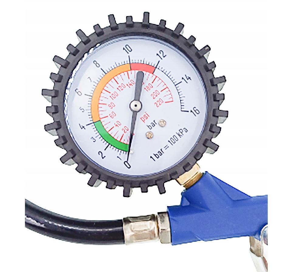 PISTOLET DO POMPOWANIA Z MANOMETREM 10BAR EAN (GTIN) 4040746297377