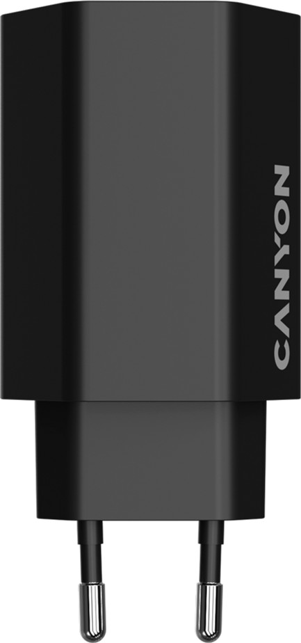 CANYON Ładowarka sieciowa HEXAGON 65 GaN 65W 2xPD 1xQC EU Czarna — 6