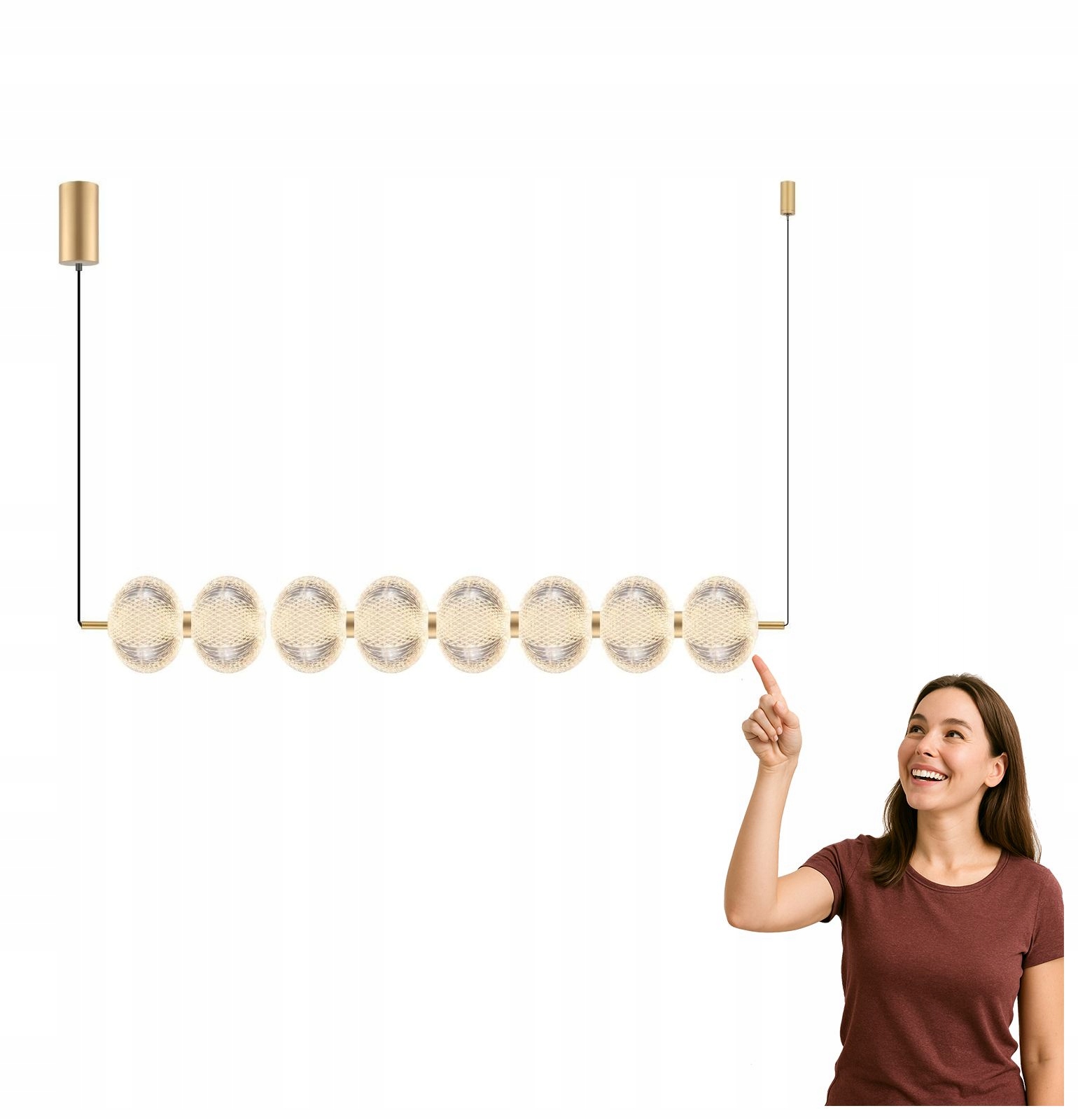 Závesná Led lampa 50W Galatea DU31359/50W Zuma Line