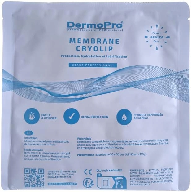 DermoPro 10 Membrána síly kryolipolýzy Arnica Care