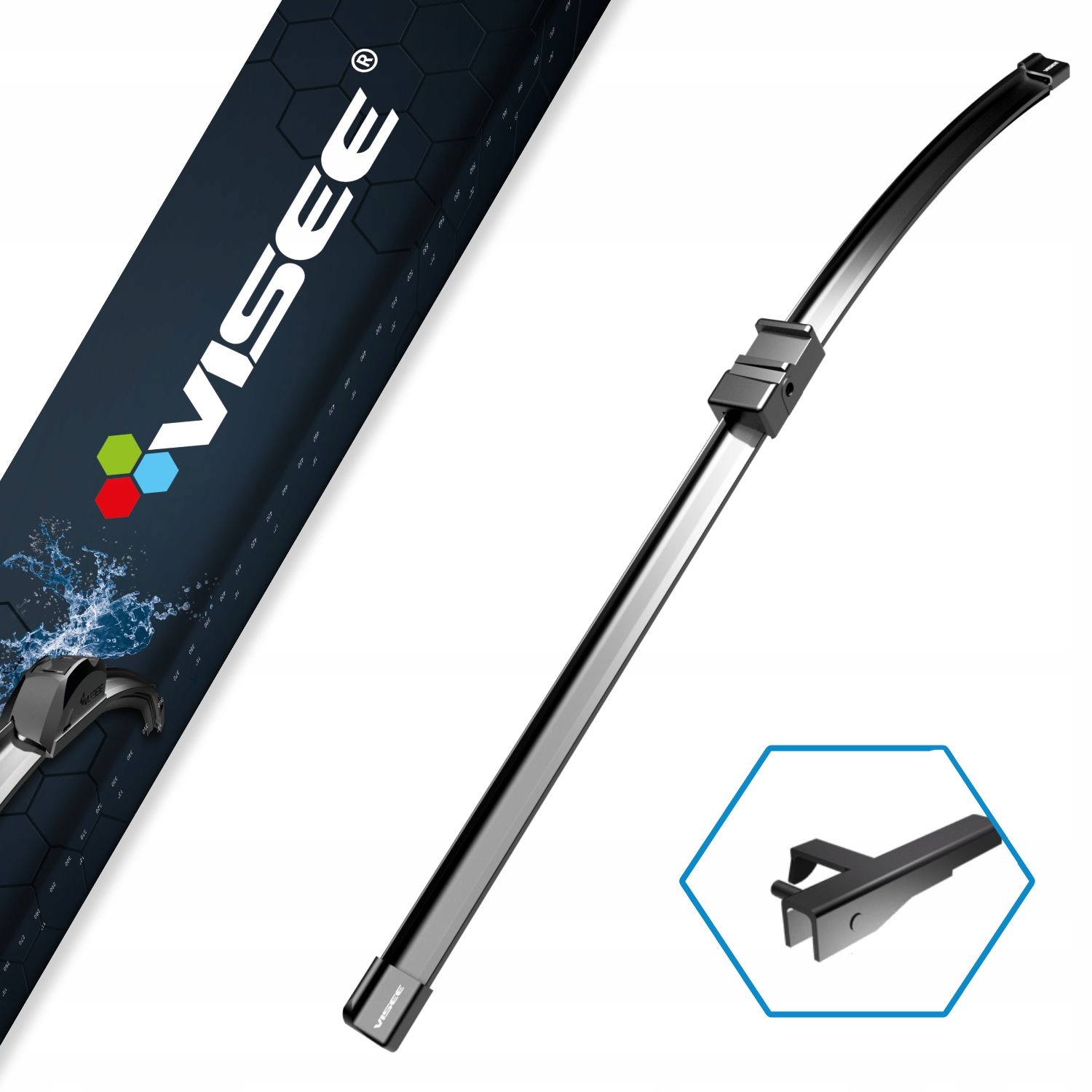 

Wycieraczka Visee Hexa mocowanie H002 450 mm 18