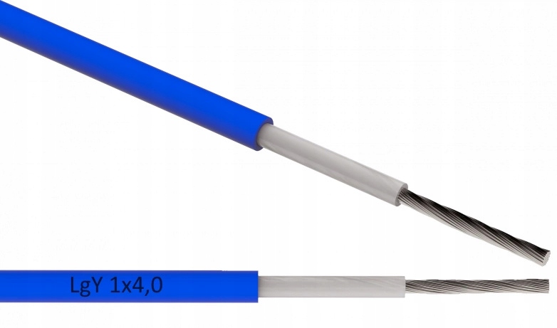 

Zamel Cet Przewód Kabel solarny LgY1x4,0 Niebieski