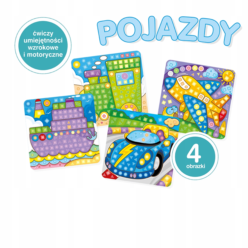 GENIALNY DZIECIAK - ZRĘCZNA RĄCZKA POJAZDY 9632