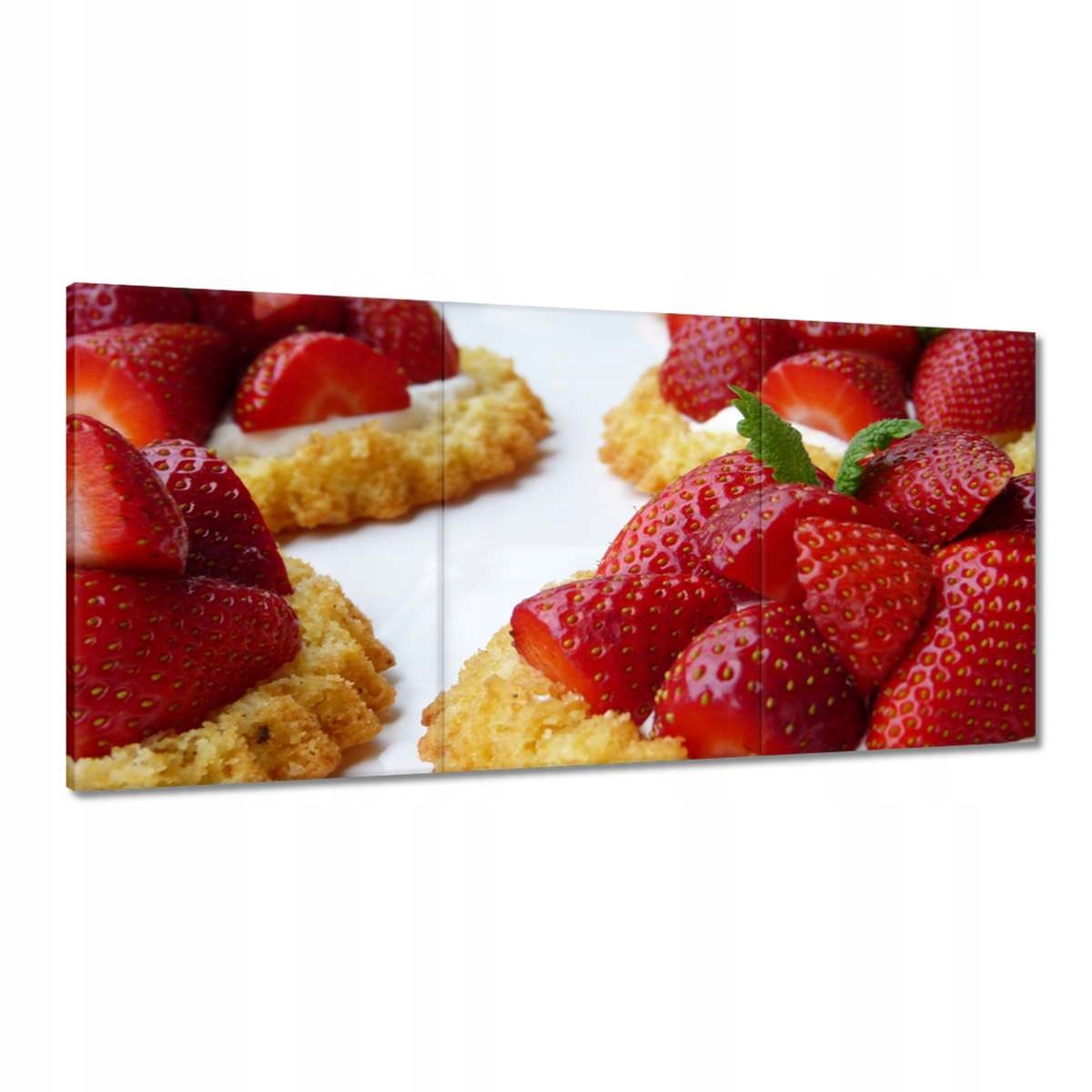 Obrazy 180x90 Jahody na dezert