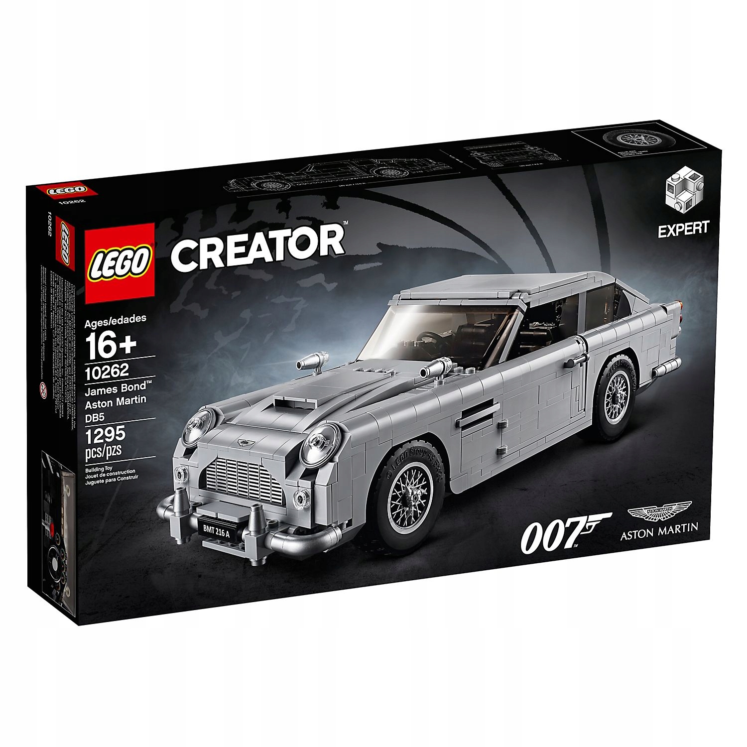 Lego Creator Expert Aston Martin DB5 Jamese Bonda 10262