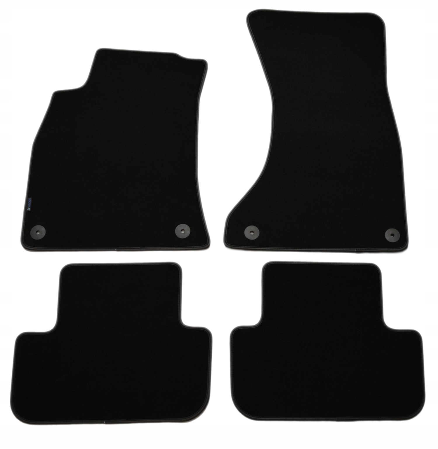 

Audi A4 B8 07-16r. Czarne dywaniki welurowe Gold