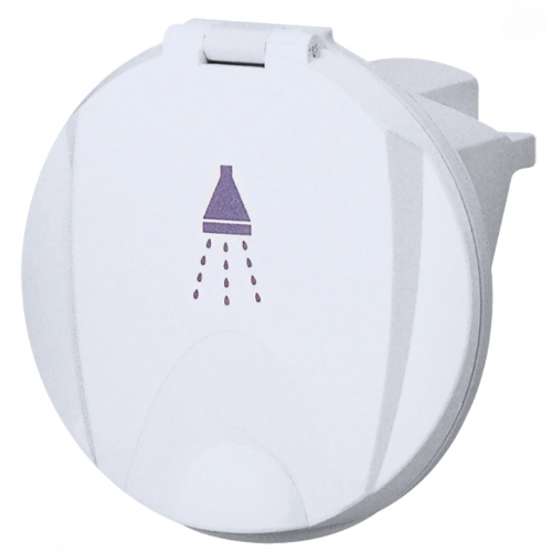 Obudowa prysznica okrągła biała