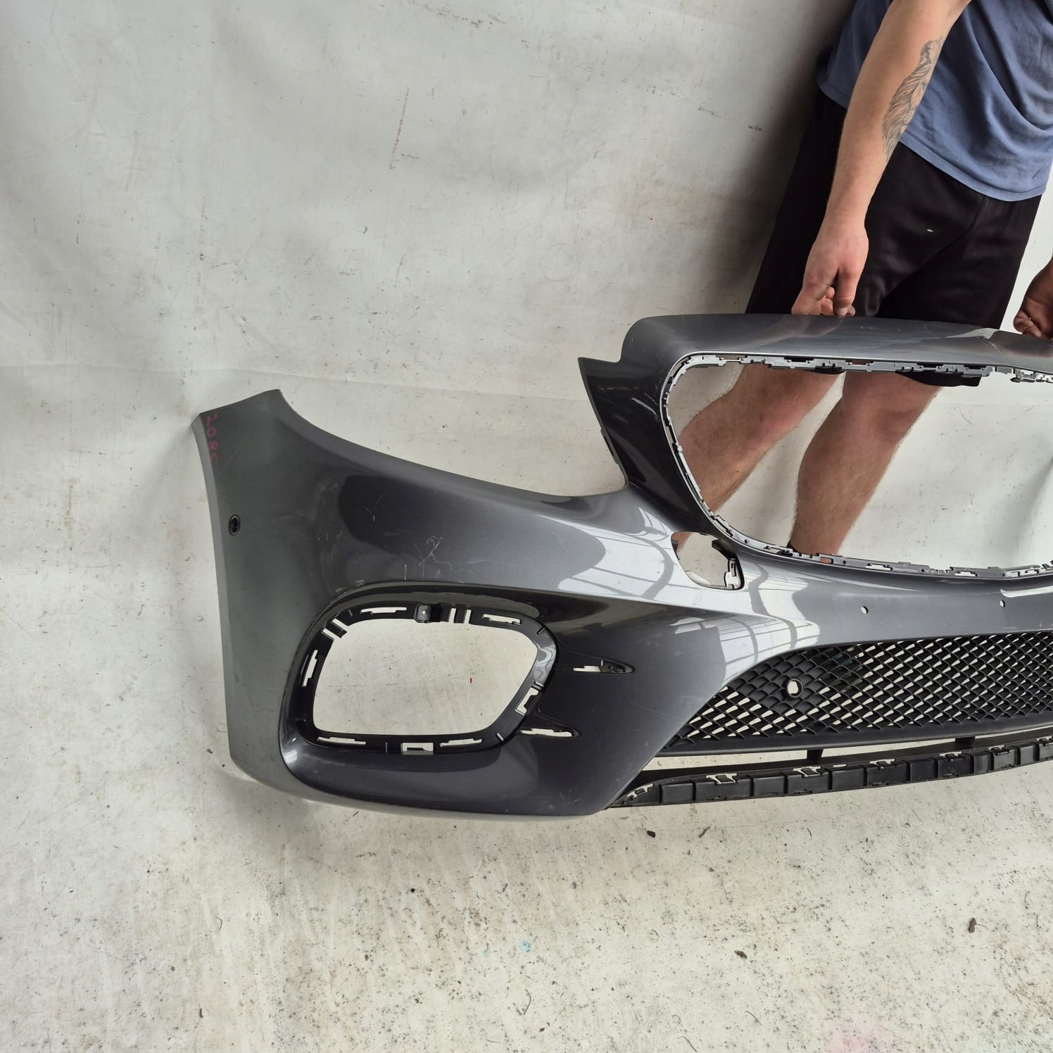 MERCEDES E-KLASA W213 AMG 16-20 bumper front front PDC