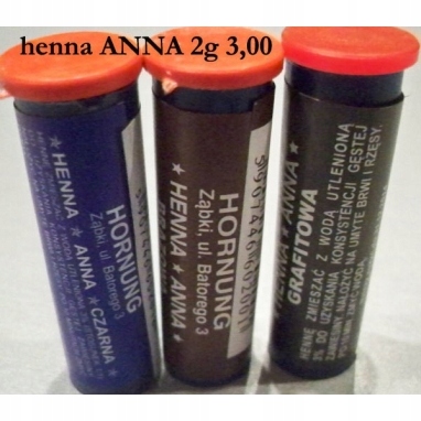 HENNA W PROSZKU ANNA GRAFIT 2 G