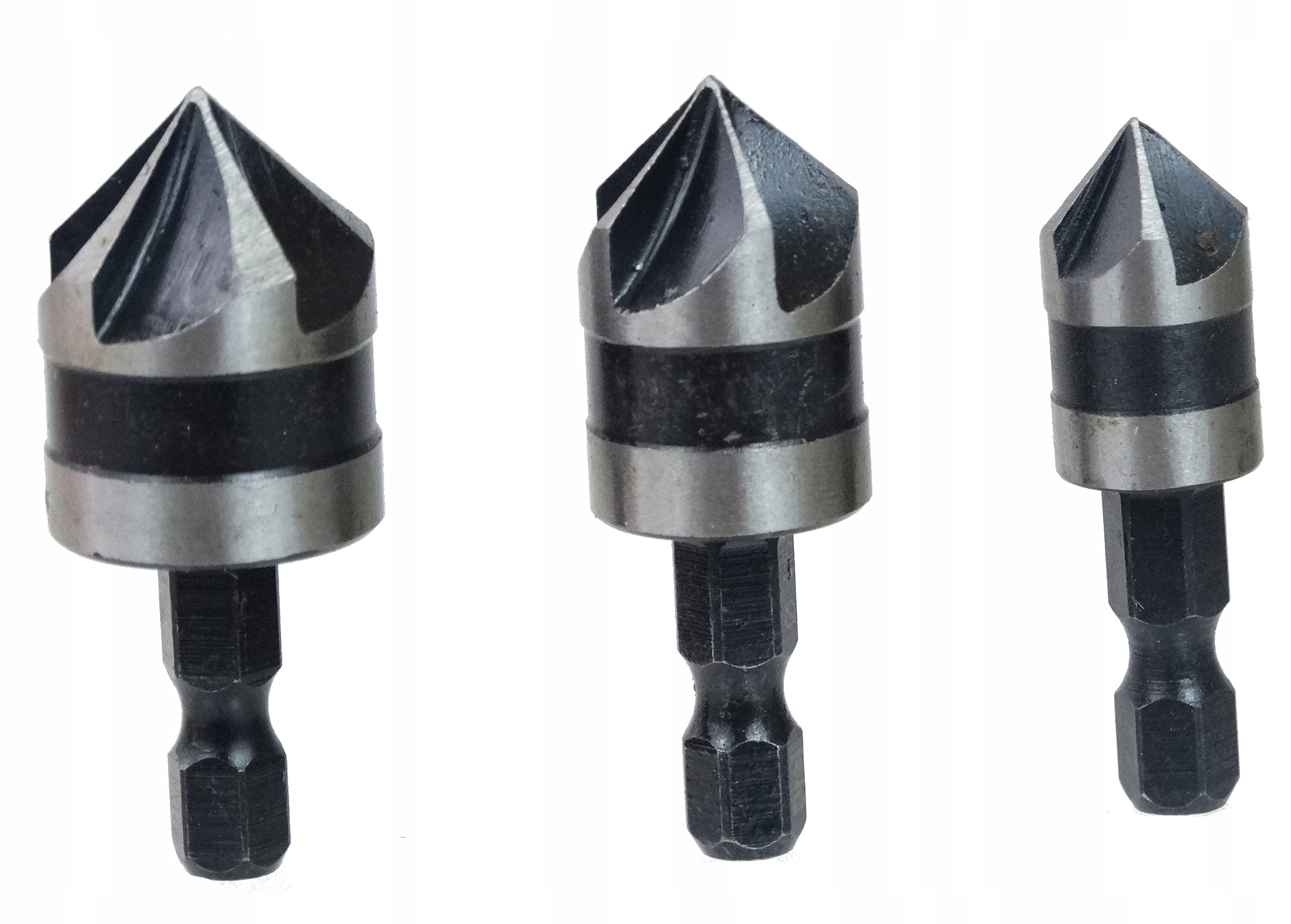 

Zestaw fazowników pogłębiaczy 12-19mm 3szt 1/4'