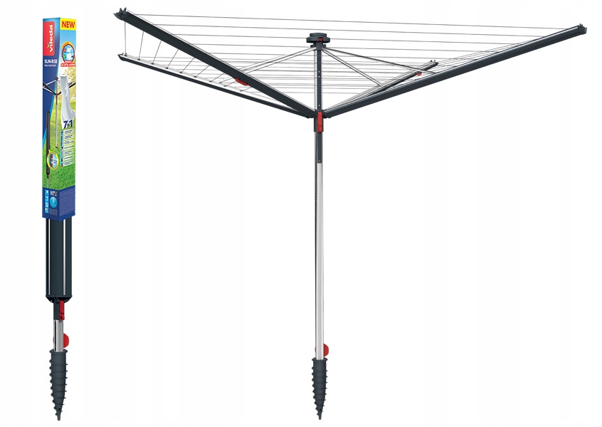 

Nowa Wersja Suszarka Ogrodowa Premium Vileda 50M