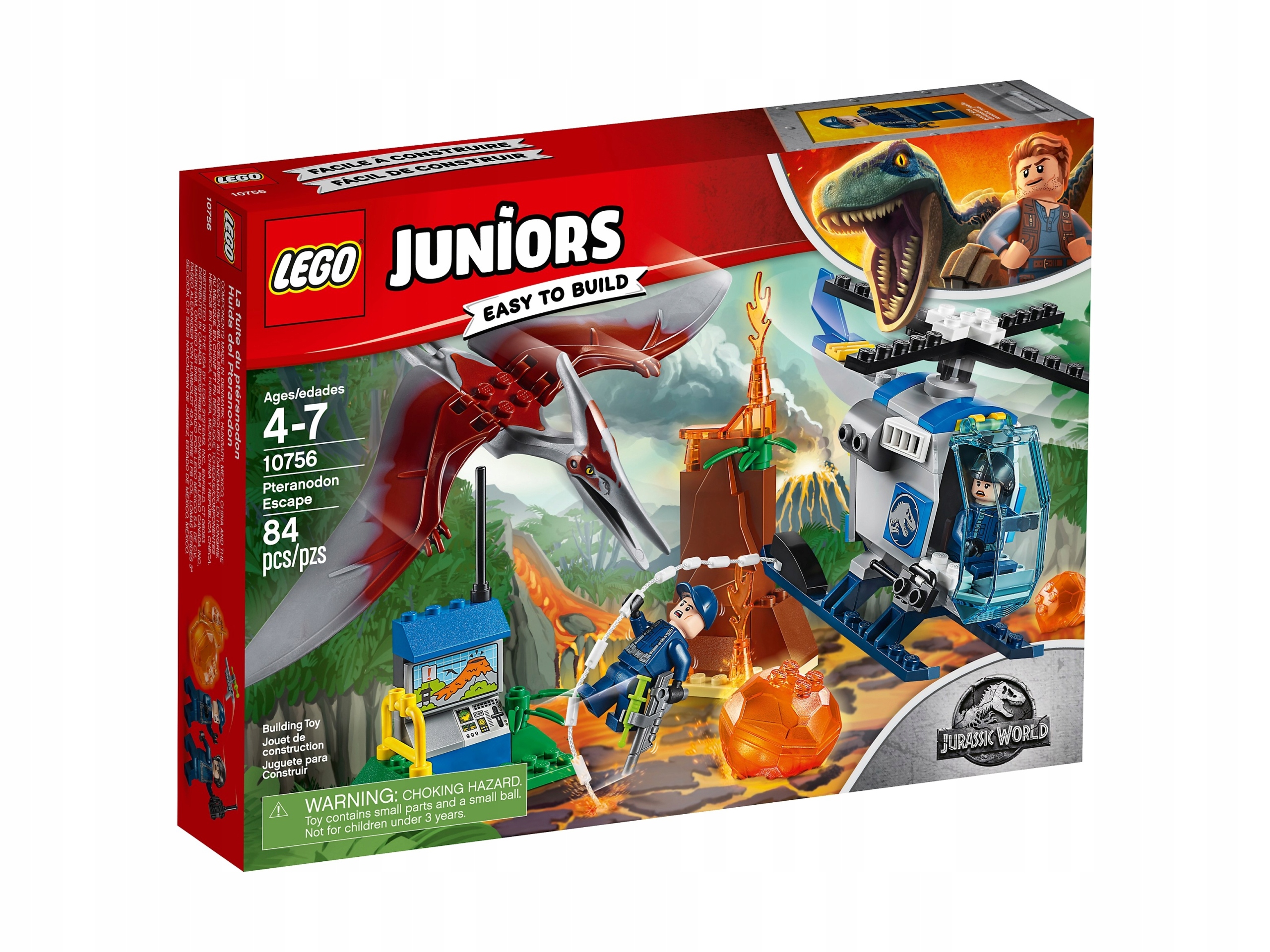Lego Juniors 10756 Útěk před Pteranodonem Nové