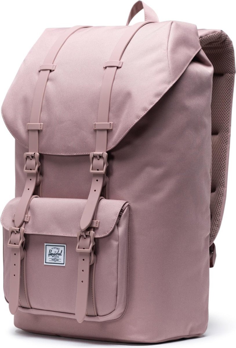 Batoh Herschel Little America 25L v barvě popelavé růže
